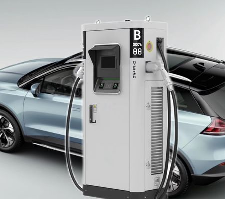 Twin Car Dual Ev Charging Stations Business 60kW 0CPP1.6J DC380V 104A